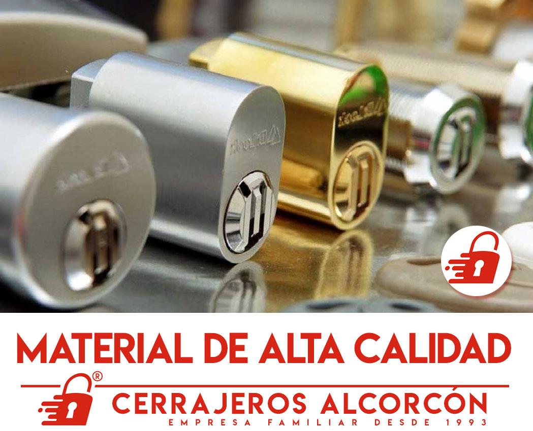 Cerrajeros Alcorcón instalamos material de calidad